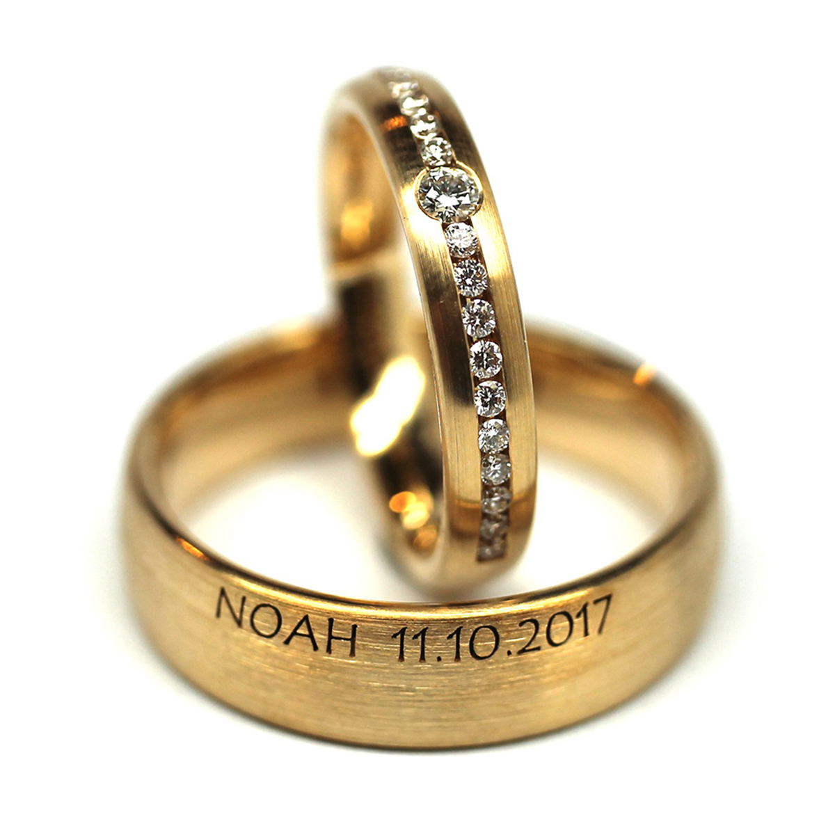 Trauringe in Gelbgold