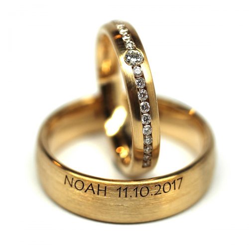 Trauringe in Gelbgold