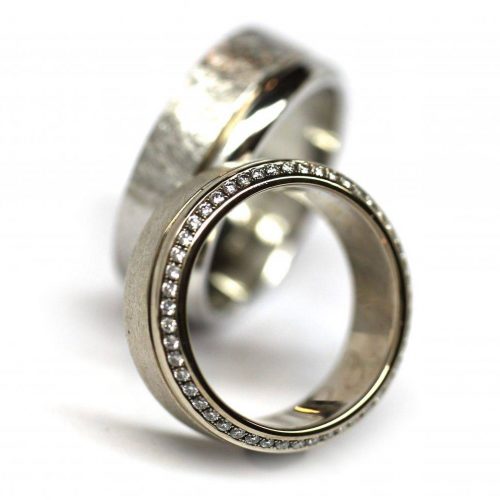 Trauringe in Weißgold